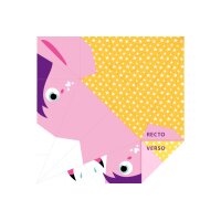 MANDARINE Origamipapier 12x12cm OR516C Vogel 70g 20 Blatt