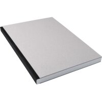 KUNST & PAPIER Projektskizzenbuch A4 110211 grau/schwarz