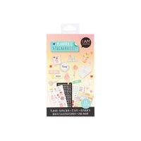 I AM CREATIVE Stickerbook Planner 12x23cm 4087.581 24 Blatt