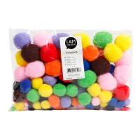 I AM CREATIVE Pompons 10x35mm MAA4111.00 150 Stück
