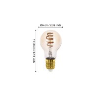 EGLO Leuchtmittel Set 2 x E27 110312 mit Remote, connect.Z