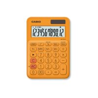 CASIO Calculatrice Mini MS-20UC-RG-S 12 chiffres orange