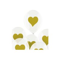 I AM CREATIVE Ballons goldenes Herz 27cm 1000-1059...