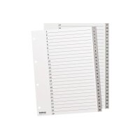 KOLMA Répertoires KolmaFlex A4 18.252.03 gris 1-52