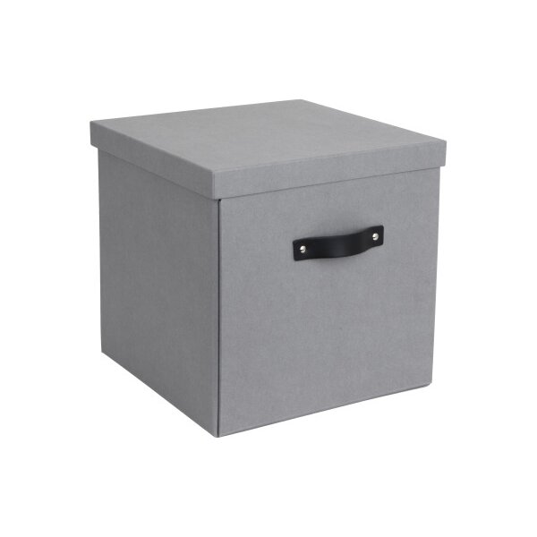 BIGSO BOX OF SWEDEN Aufbewahrungsbox Logan 990154133L03 grau 31.5x31.5x31cm