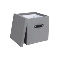 BIGSO BOX OF SWEDEN Aufbewahrungsbox Logan 990154133L03 grau 31.5x31.5x31cm