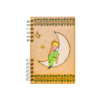 KOMONI Notizbuch Le petit Prince A6 LPP-MOON6G liniert 90...