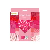 MANDARINE Origamipapier 20x20cm OR518C Love 70g 60 Blatt