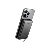 AUKEY MagFusion 6700mAh PB-MS05 GR Powerbank Qi2 Wireless...