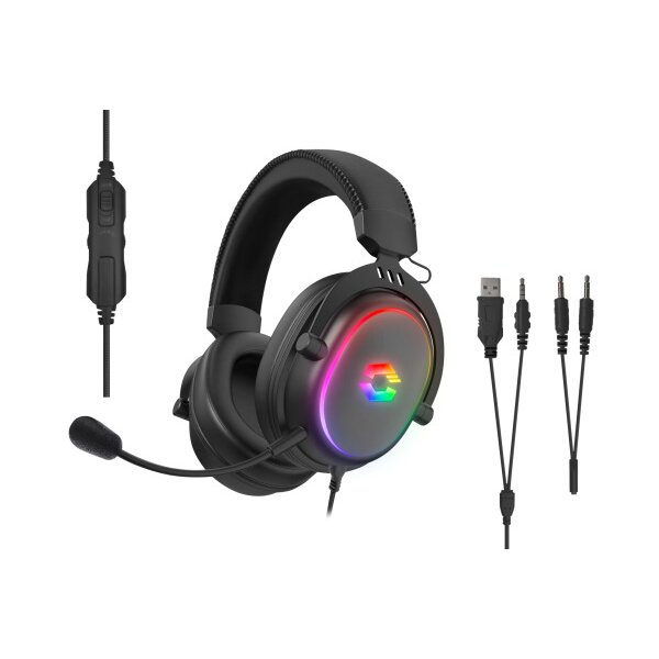 SPEEDLINK CONUX Gam.Stereo Headset RGB SL-860017-BK PC,PS5,PS4,Xbox,NSW,OLED,Lite