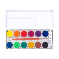 NOVOOO Deckfarbkasten 93933-0008 12 Farben