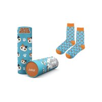 I-TOTAL Socken, Orange Cat XL2823 hellblau