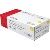 WEITA Gants jetables Vinyl S 241001 bleu 100 pièces