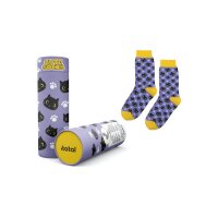 I-TOTAL Socken, Black Cat XL2822 violett