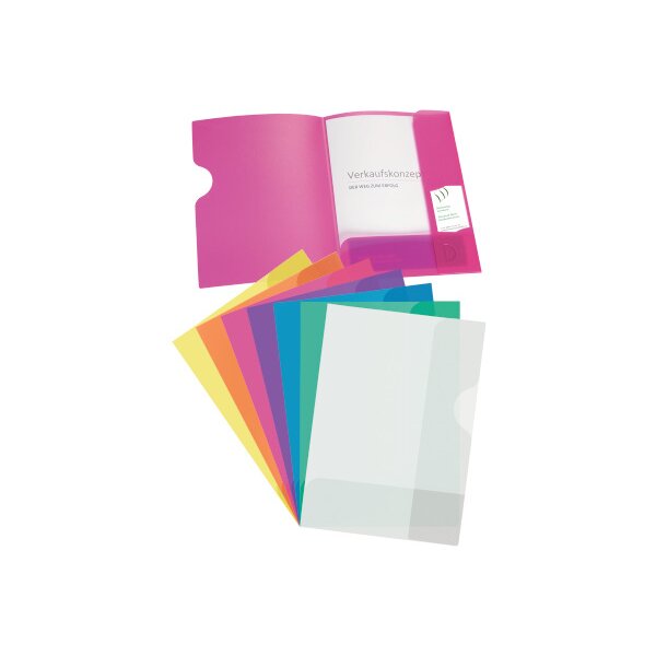 KOLMA Dossier pr&eacute;sentation Easy A4 10.005.00 transparent