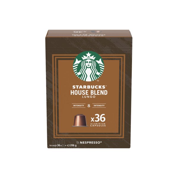 STARBUCKS Kaffeekapseln 36 Stk. 6230019 House Blend