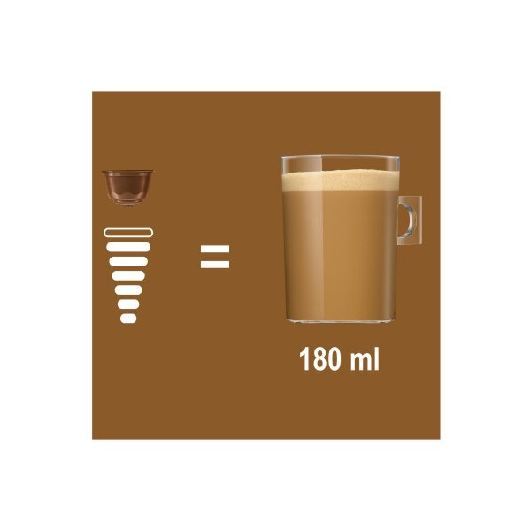 NESCAFE Kaffeekapseln Dolce Gusto 12483863 Café Au Lait 30 Stück