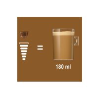 NESCAFE Kaffeekapseln Dolce Gusto 12483863 Café Au Lait 30 Stück
