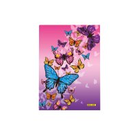 ONLINE Notizbuch Butterfly A5 10151/6 gepunktet, 80gr. 96...