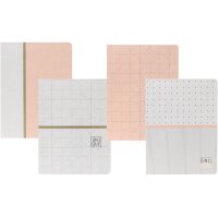 ANCOR Notizheft A4 121872 Unique, kartiert 48BL