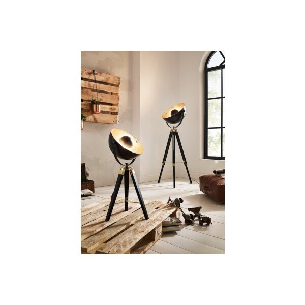 EGLO Lampe de table COVALEDA 49617 noir
