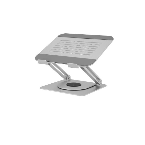 ICY BOX Rotatable and fully adjustable IB-NH300-R notebook stand 17 Inch silver