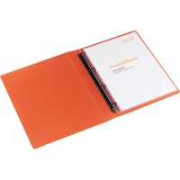 KOLMA Ringbuch Easy KolmaFlex A4 02.802.04 rot, 4-Ring, 3cm