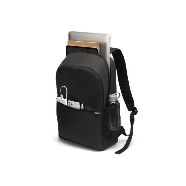 DICOTA Backpack ONE D32086-RPET 15-17.3 inch Black