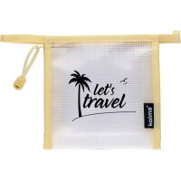 KOLMA Reissverschlusstasche 15x15cm 08.187.15 Mesh...