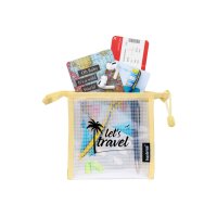 KOLMA Reissverschlusstasche 15x15cm 08.187.15 Mesh...