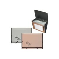 KOLMA Fächermappe Wedding A4 11.134.07 silber,love