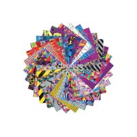 MANDARINE Origamipapier 20x20cm OR520C Street Art 70g 60...