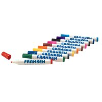 FRANKEN Marq. pour tableau blanc 2-6mm Z1901 assortis 10...