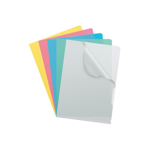 KOLMA Sichtmappen Superstrong A4 59.646.19 assortiert glatt 10 Stück