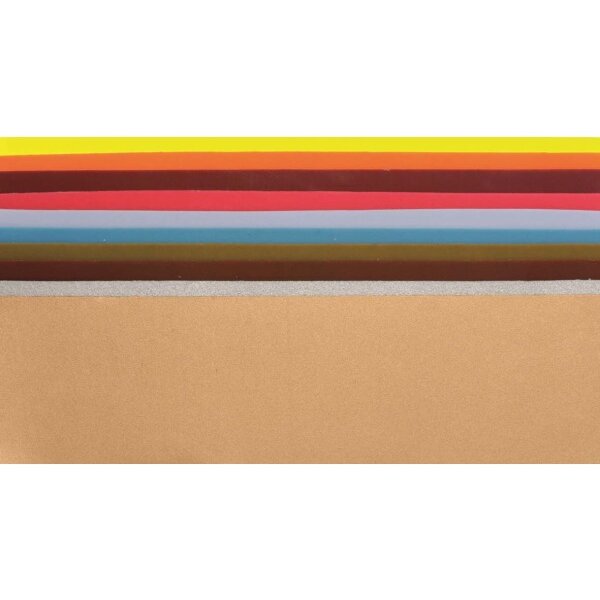 GLOREX Cire décorative 10 pieces 68616002 couleurs de mode 200x55-100mm