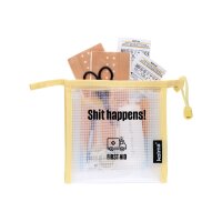 KOLMA Reissverschlusstasche 15x15cm 08.188.15 Mesh...