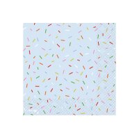STEWO Serviettes Marle 33x33cm 2572517241 bleu clair 20...