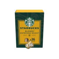 STARBUCKS Kaffeekapseln 36 Stk. 6230719 Blonde Espresso...