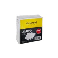 INTENSO CD / DVD Paper Sleeves 9001304 100 pcs.