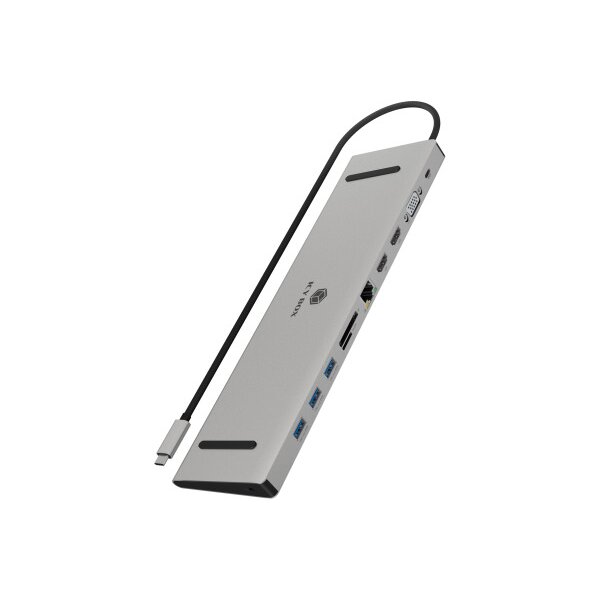 ICY BOX USB Type-C Dockingstation IB-DK2106a-CPD 2xHDMI,VGA,3x USB-A,PD