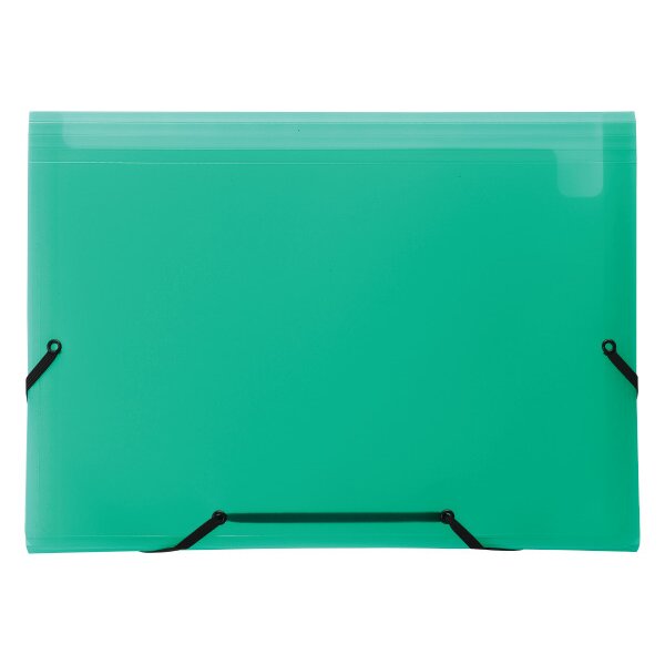 KOLMA Sammelmappe Daily Easy A4 11.017.01 grün, 13 Taschen, Kolmaflex