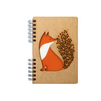 KOMONI Notizbuch Kleiner Fuchs A5 AW-LIT5G liniert 90 Blatt