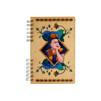 KOMONI Notizbuch Frida Kahlo A5 FRI-ELBOW5G liniert 90 Blatt