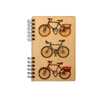 KOMONI Notizbuch Vintage bikes A5 VINF5G liniert 90 Blatt