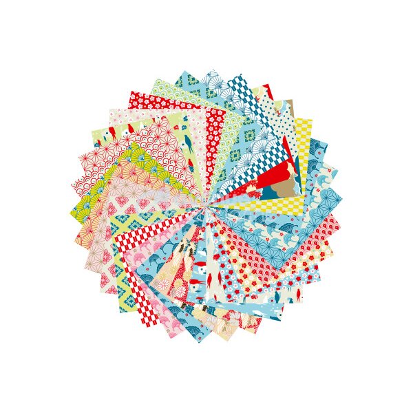 MANDARINE Origamipapier 20x20cm OR514C Nippon 70g 60 Blatt