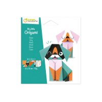 MANDARINE Origamipapier 12x12cm OR509C Mon petit Hund 20...