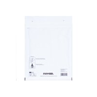NOVOOO Luftpolstertasche Gr.4 E-1712139 weiss, 200x275mm...