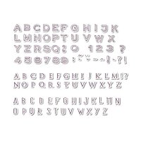 I AM CREATIVE Stempelset 4093.01 Mini Alphabet 103...