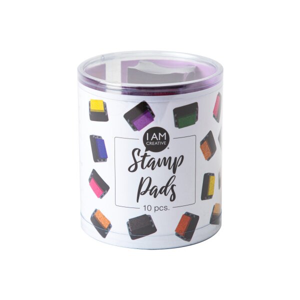 I AM CREATIVE Tampons encreurs 4093 assorti 10 pièces