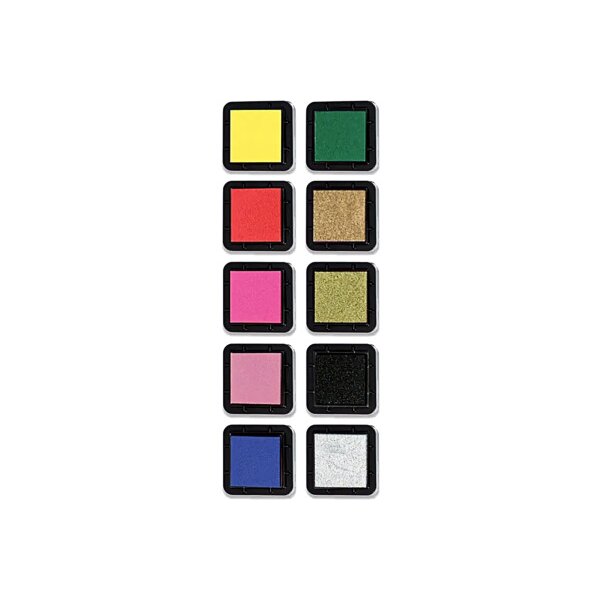 I AM CREATIVE Tampons encreurs 4093 assorti 10 pièces